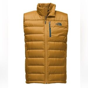 The North Face Men's Mustard Yellow Puffer Vest